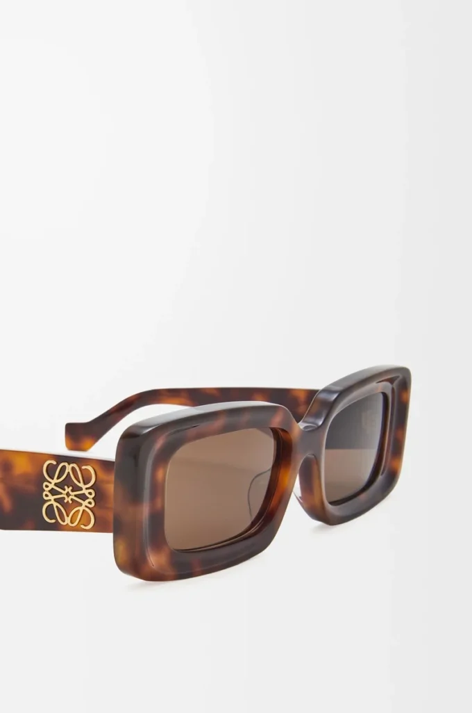 Rectangular sunglasses Havana Rectangular sunglasses Havana