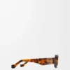 Rectangular sunglasses Havana Rectangular sunglasses Havana