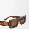 Rectangular sunglasses Havana Rectangular sunglasses Havana