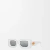 Rectangular sunglasses White Rectangular sunglasses White