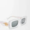 Rectangular sunglasses White Rectangular sunglasses White