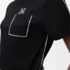 Regular fit T-shirt in cotton Black Regular fit T-shirt in cotton Black