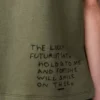 Regular fit T-shirt in cotton blend Khaki Green Regular fit T-shirt in cotton blend Khaki Green