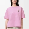 Regular fit T-shirt in cotton blend Pink Regular fit T-shirt in cotton blend Pink