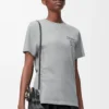 Regular fit T-shirt in cotton Grey Melange Regular fit T-shirt in cotton Grey Melange