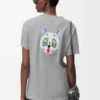 Regular fit T-shirt in cotton Grey Melange Regular fit T-shirt in cotton Grey Melange