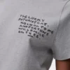 Regular fit T-shirt in cotton Grey Melange Regular fit T-shirt in cotton Grey Melange