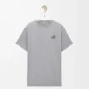 Regular fit T-shirt in cotton Medium Grey