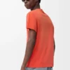 Regular fit T-shirt in cotton Orange Regular fit T-shirt in cotton Orange