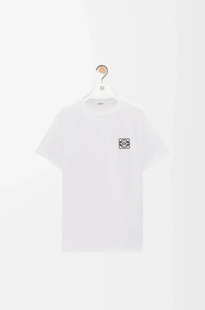 Regular fit T-shirt in cotton White Regular fit T-shirt in cotton White