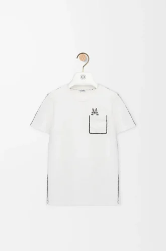 Regular fit T-shirt in cotton White