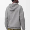 Relaxed fit hoodie in cotton Grey Melange Relaxed fit hoodie in cotton Grey Melange
