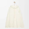 Relaxed fit hoodie in cotton White Ash Relaxed fit hoodie in cotton White Ash