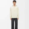Relaxed fit hoodie in cotton White Ash Relaxed fit hoodie in cotton White Ash