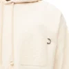Relaxed fit hoodie in cotton White Ash Relaxed fit hoodie in cotton White Ash