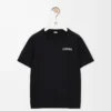 Relaxed fit T-shirt in cotton Black Relaxed fit T-shirt in cotton Black