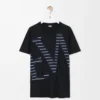 Relaxed fit T-shirt in cotton Black Relaxed fit T-shirt in cotton Black