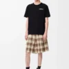 Relaxed fit T-shirt in cotton Black Relaxed fit T-shirt in cotton Black
