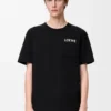 Relaxed fit T-shirt in cotton Black Relaxed fit T-shirt in cotton Black