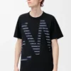 Relaxed fit T-shirt in cotton Black Relaxed fit T-shirt in cotton Black