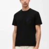 Relaxed fit T-shirt in cotton Black Relaxed fit T-shirt in cotton Black