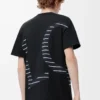 Relaxed fit T-shirt in cotton Black Relaxed fit T-shirt in cotton Black