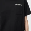 Relaxed fit T-shirt in cotton Black Relaxed fit T-shirt in cotton Black