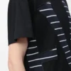 Relaxed fit T-shirt in cotton Black Relaxed fit T-shirt in cotton Black