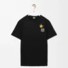 Relaxed fit T-shirt in cotton Black/Multicolor Relaxed fit T-shirt in cotton Black/Multicolor