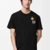 Relaxed fit T-shirt in cotton Black/Multicolor Relaxed fit T-shirt in cotton Black/Multicolor