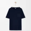 Relaxed fit T-shirt in cotton Dark Navy Relaxed fit T-shirt in cotton Dark Navy