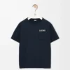 Relaxed fit T-shirt in cotton Dark Navy Blue Relaxed fit T-shirt in cotton Dark Navy Blue