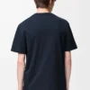 Relaxed fit T-shirt in cotton Dark Navy Blue Relaxed fit T-shirt in cotton Dark Navy Blue