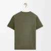 Relaxed fit T-shirt in cotton Khaki Green Relaxed fit T-shirt in cotton Khaki Green
