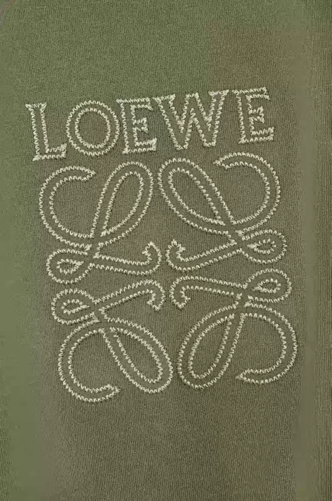 Relaxed fit T-shirt in cotton Khaki Green Relaxed fit T-shirt in cotton Khaki Green