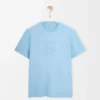 Relaxed fit T-shirt in cotton Light Blue Relaxed fit T-shirt in cotton Light Blue