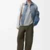Relaxed fit T-shirt in cotton Light Grey Relaxed fit T-shirt in cotton Light Grey