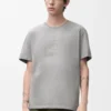 Relaxed fit T-shirt in cotton Light Grey Relaxed fit T-shirt in cotton Light Grey