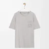 Relaxed fit T-shirt in cotton Medium Grey Relaxed fit T-shirt in cotton Medium Grey