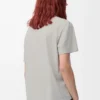 Relaxed fit T-shirt in cotton Medium Grey Relaxed fit T-shirt in cotton Medium Grey