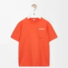 Relaxed fit T-shirt in cotton Orange Relaxed fit T-shirt in cotton Orange