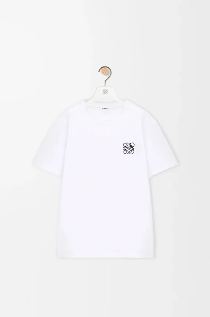Relaxed fit T-shirt in cotton White Relaxed fit T-shirt in cotton White