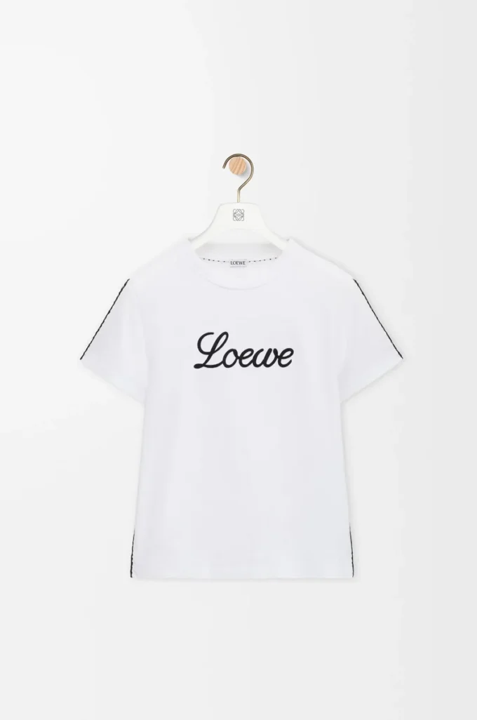 Relaxed fit t-shirt in cotton White Relaxed fit t-shirt in cotton White