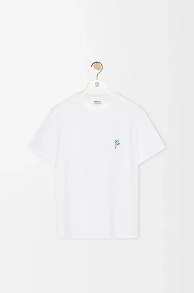 Relaxed fit t-shirt in cotton White Relaxed fit t-shirt in cotton White