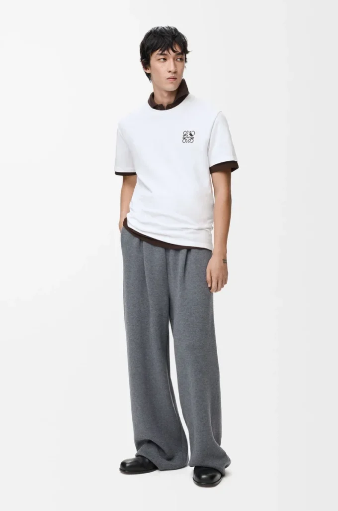 Relaxed fit T-shirt in cotton White Relaxed fit T-shirt in cotton White