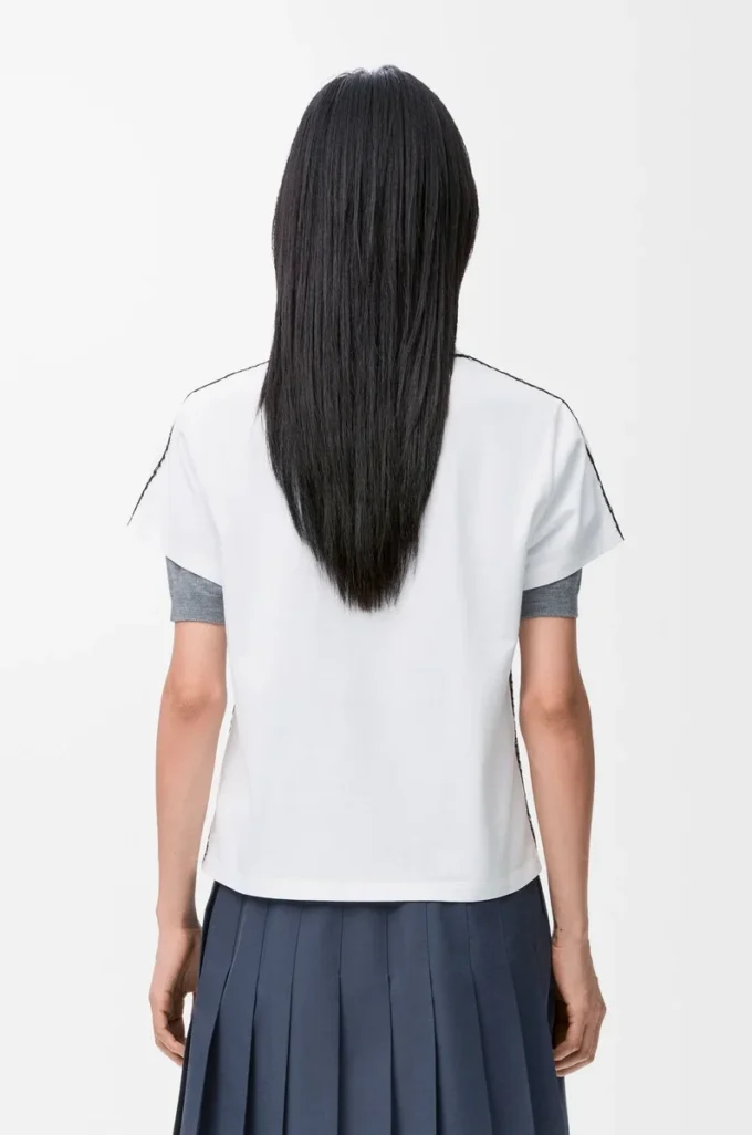 Relaxed fit t-shirt in cotton White Relaxed fit t-shirt in cotton White