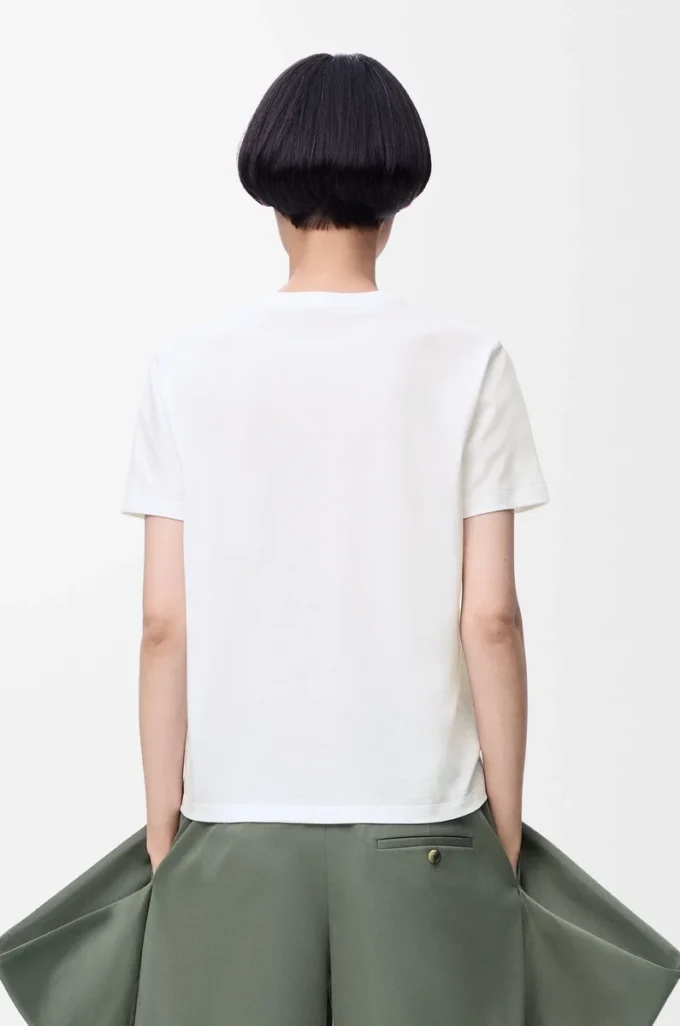 Relaxed fit t-shirt in cotton White Relaxed fit t-shirt in cotton White