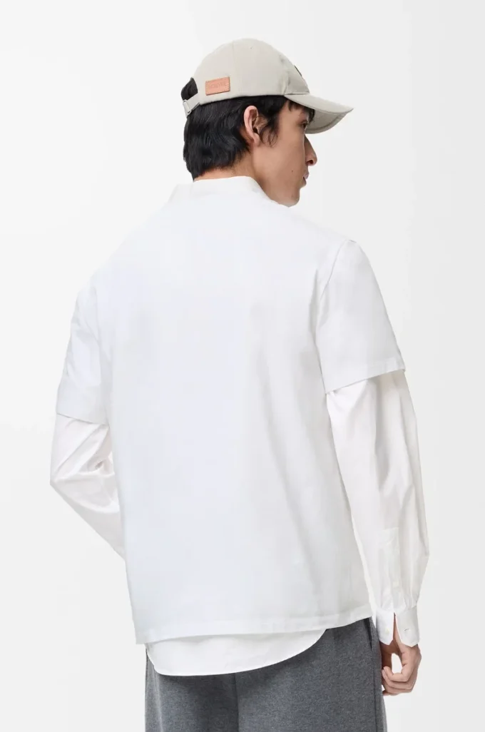 Relaxed fit T-shirt in cotton White Relaxed fit T-shirt in cotton White