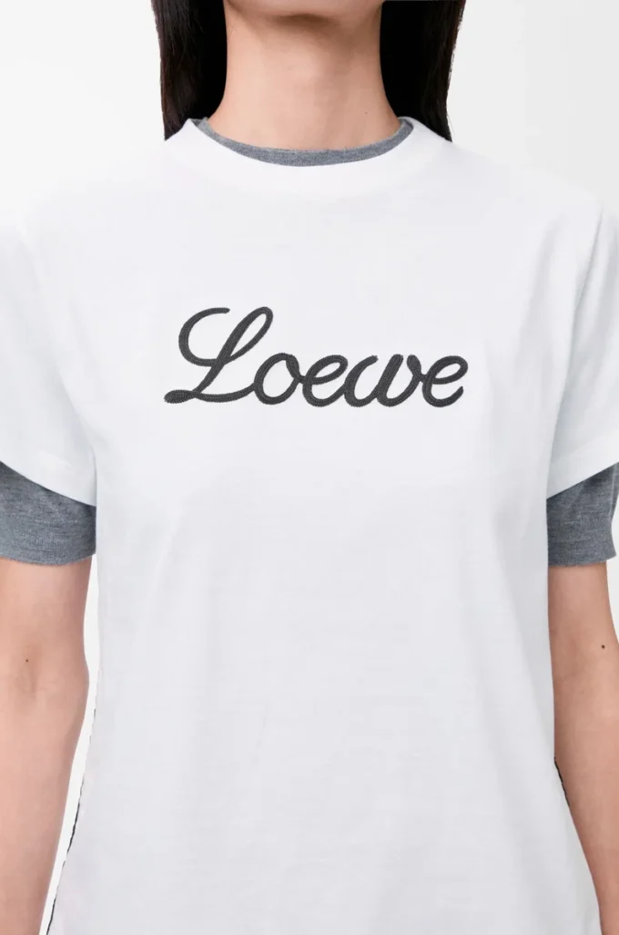 Relaxed fit t-shirt in cotton White Relaxed fit t-shirt in cotton White