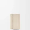 Repeat small vertical wallet in embossed silk calfskin Light Oat Repeat small vertical wallet in embossed silk calfskin Light Oat